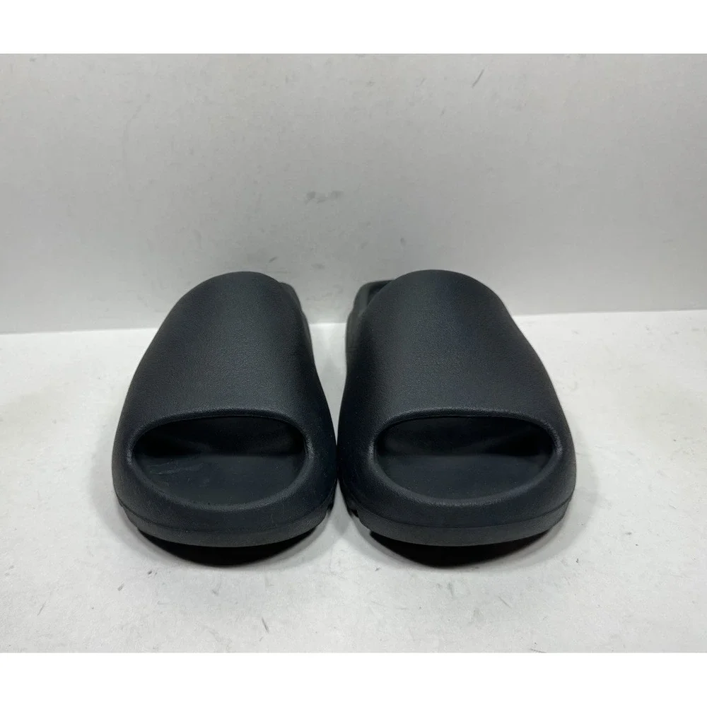 Adidas Yeezy Slides Dark Onyx ID5103 Men's Size 10 Sandals Slip On